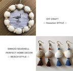 SINKOO Bulk Natural White Small Seashell Clam Super Shells Assortment - Image 6