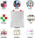 ALCYON 1600+ Baseball Card Storage Box, Sports Cards Holder Organizer Hard - Image 3