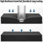 8pcs High Density Packing Foam Sheets, 2 Size Black Polyurethane Foam Padding - Image 5