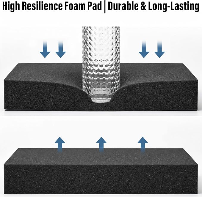 4pcs High Density Packing Foam Sheets, Cushioning Foam Inserts - Image 5
