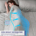 yescool Weighted Blanket for Adults Heavy Blanket for Sleeping Perfect for - Image 4