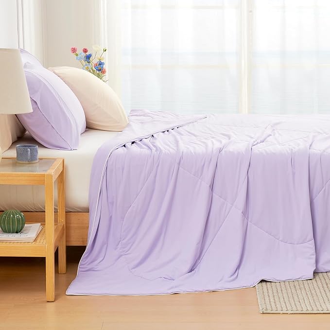 Cozy Bliss Cooling Comforter Queen Size, Cooling Blankets - Image 4