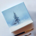 AUREUO Blue Grey Acrylic Paint, 4 Fl Oz / 120ml Single Tube, Fabric - Image 3