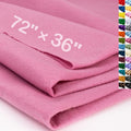 XSEINO Dust Pink Large Felt Fabric 72" X 36 ", 1.4 mm Thick Soft Felt Fabric by XSEINOiscreating%EF%BC%81