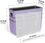 JJRING Craft Organizer Tote Bag, Large Art Storage Caddy - Image 2
