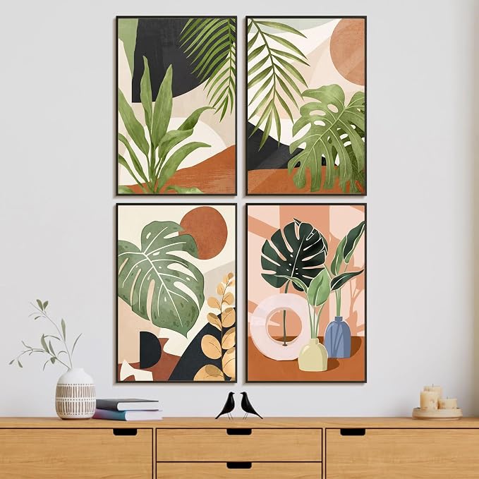 4 Pack Framed Paint by Numbers Kit - Image 2