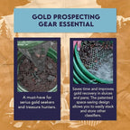 SE 13.25 Inch Wide Stackable Classifier Gold Prospecting Pan - Image 5