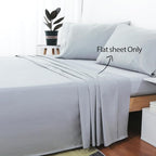 Cotton Full Flat Sheet Only, 600 Thread Count 100% Egyptian Cotton Top Sheet - Image 2