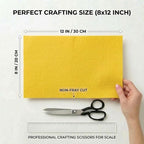 Yellow Felt Fabric Sheets 20 Pcs Stiff 8" X 12", 1mm Thick Assorted Color - Image 2