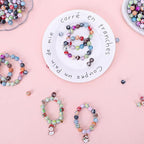 Quefe 500pcs Craft Beads in Ink Patterns - Image 5