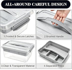 Yesland Portable Craft Storage Box - Image 4