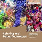 Knitsilk Mulberry Silk Fibers – Hand-Dyed Multicolor Silk Roving - Image 6
