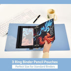 Custom Dragon Phoenix Pencil Pouch - Image 4