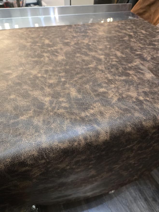 NAT Leathers, Calf Soft Faux Vegan Leather PU {Peta Approved Vegan}, 1 Yard Cut - Image 3