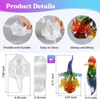 Let's Resin Large Axolotl Resin Molds Silicone, 3D Detailed Animal Silicone - Image 3