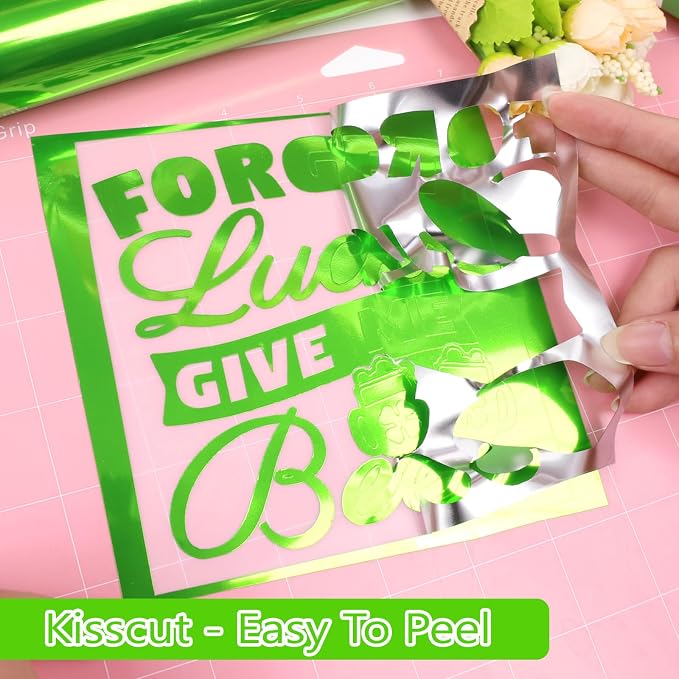 WRAPXPERT Green Chrome Vinyl, Chrome Mirror Vinyl Metallic No Bubble 12" x5ft - Image 5