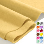 Banana Cream 36" X 36" Felt Fabric Sheet by Luceinvita