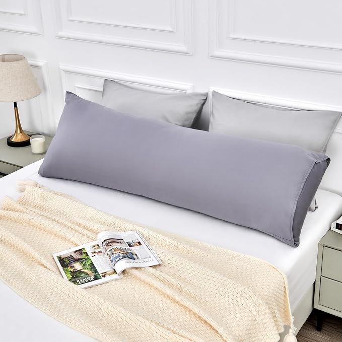 Warmstar Cotton Body Pillow Cover 1 Pack, 600 Thread Count, Long Body Pillow - Image 6
