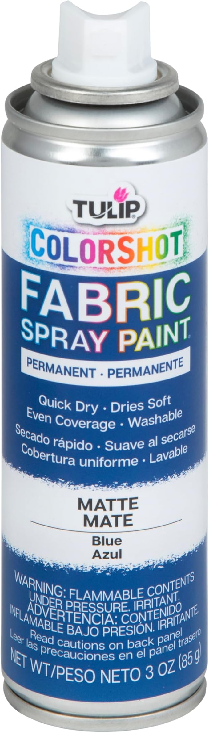 Tulip ColorShot Instant Fabric Spray Paint, Permanent Color Spray-On Fabric - Image 4