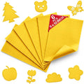Golden Yellow Soft Felt Sheets for Crafts, 1.6mm Thick, Kids' Crafts, DIY by Grainear