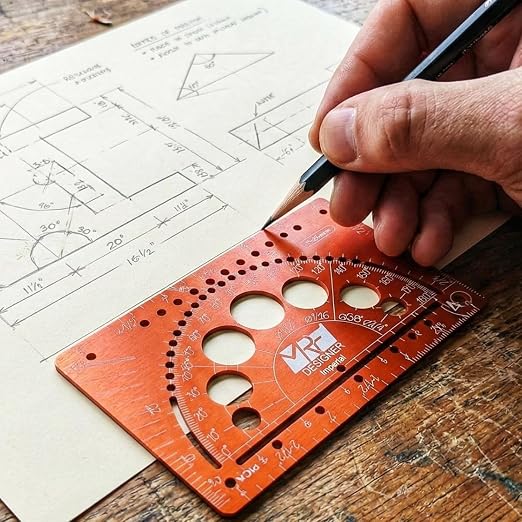 Designer – 15-in-1 Credit Card Multitool Ruler – Aluminium Wallet Multitool Card - Image 2