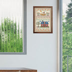 FREEBLOSS Cross Stitch Wall Hanging Kits Stamped Embroidery Starter Kits Pre - Image 5