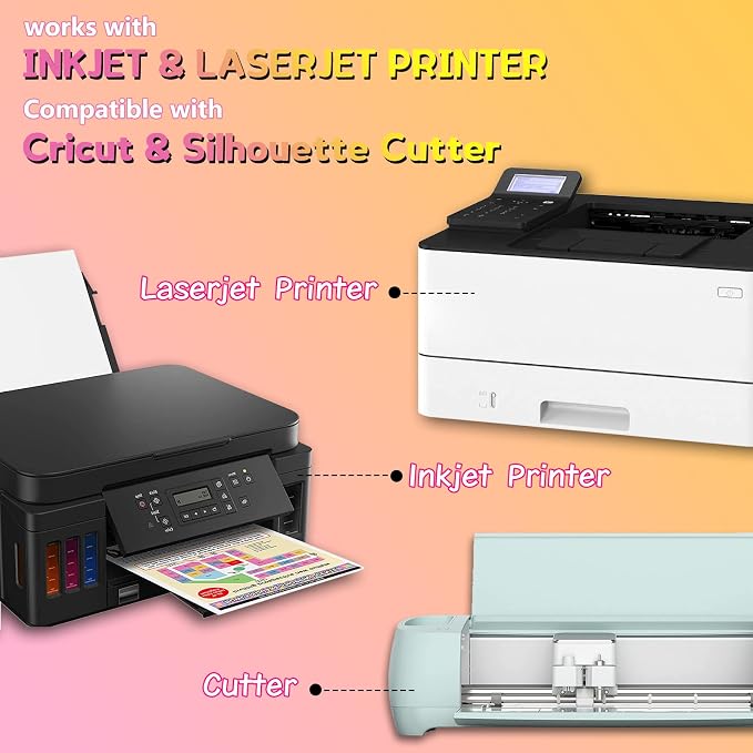 HTVRONT Heat Transfer Paper for Light T Shirts - Image 2