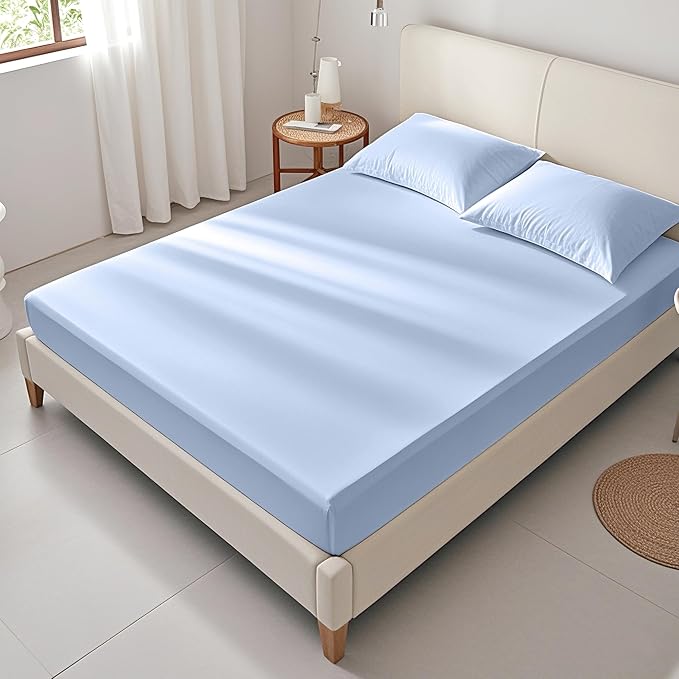 FreshCulture Twin Fitted Sheet Only – Premium Hotel-Quality Fitted Sheet - Image 7