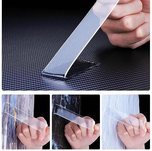 Double Sided Tape Heavy Duty, Nano Double Sided Sticky Adhesive Tape, Removable - Image 5