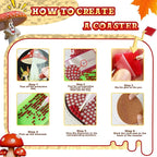 EWJRNSF 6 PCS 5D Diamond Painting Coasters Kits - Image 3
