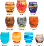 Toynk Solar System Planetary Glasses Set of 10 | Each Holds 4-10 Ounces - Image 3