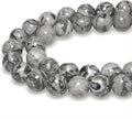 MJDCB AAA Natural Map Stone Beads Gray Picasso Stone Beads by MJDCB