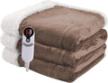Heated Blanket Electric Throw Size 50''x60'' by Minervada