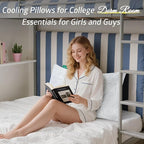 BETU Standard Pillow, Cooling Shredded Memory Foam Pillow - Image 5