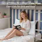 BETU Cooling Pillow Queen Size, Shredded Memory Foam Cool Pillow - Image 5