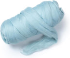 Colored Natural Wool roving, 1 lb. Best Wool - Image 5