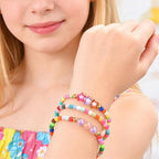 Friendship Bracelets for Girls, 10-Piece Cute Preppy Beaded Bracelet Set for - Image 2