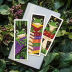 ORIGACH 6 Set Frog Cross Stitch Bookmark Kit - Image 6