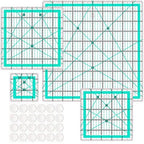 Quilting Rulers, 4 Square Ruler Quilting Templates by HUIFARI