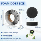 400 PCS 2mm Double Sided Foam Dots - Image 2