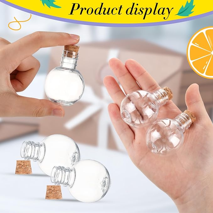 Bokon 25 Pack 1oz Plastic Mini Potion Bottles - Image 4