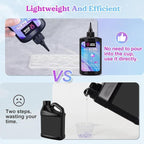 LET'S RESIN UV Resin, 000g 250ml 8Pcs Faster Cure Crystal Clear UV Resin Bulk - Image 3