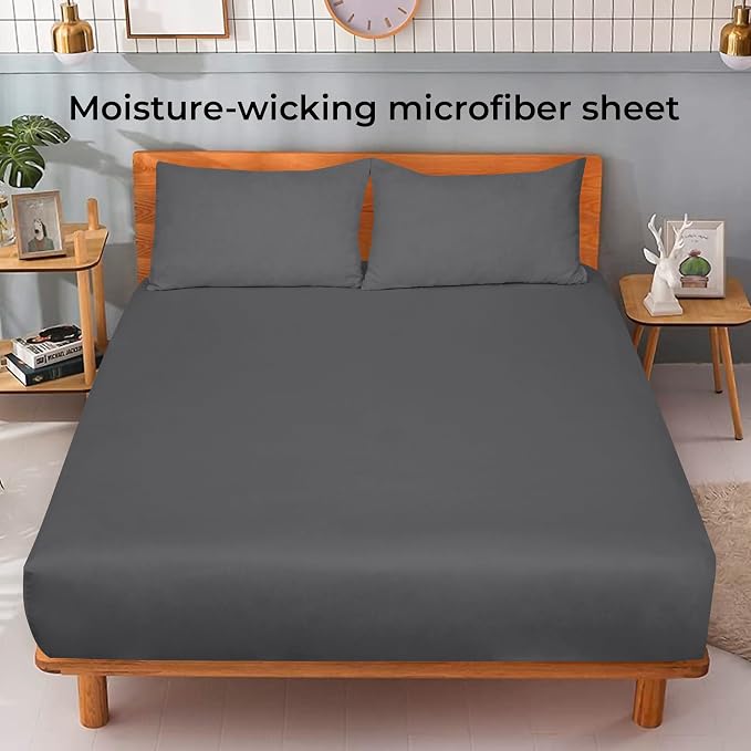 Royale Linens Fitted Sheet Twin - Image 2
