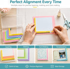 7pcs Paper Crafting Alignment Guides - Image 2