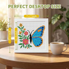 WUSARPLY Butterfly Stamped Cross Stitch Kits - Image 3