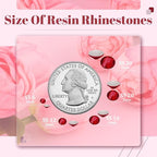 8000PCS 3mm Resin Rhinestones Bulk - Image 3