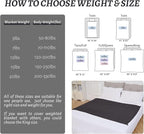 Weighted Blanket 7lbs Twin Size Dark Grey 41"x60" Weighted Blankets Heavy - Image 4