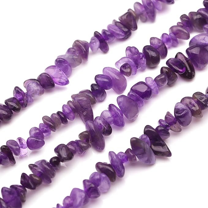 400pcs Natural Chip Stone Beads - Image 9