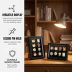 Pin Display Case, Enamel Pin Collection Display - Image 3