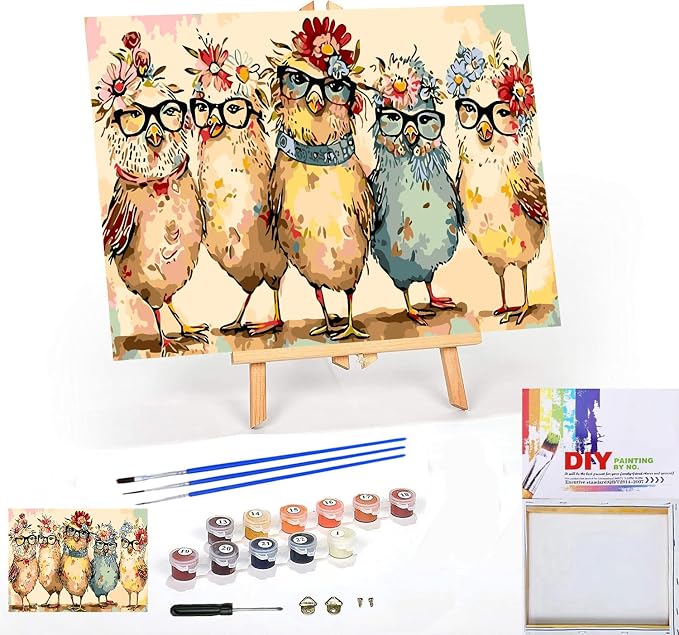 Meothan Framed Paint by Numbers Kits by MeothanDiamondPainting